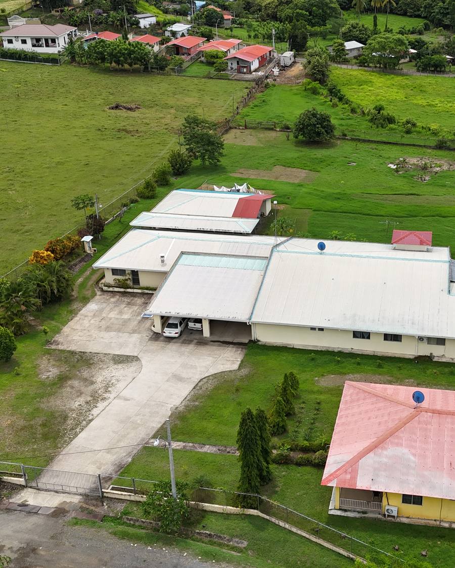 Edificios de la Fundación Hogar San Antonio vistos desde el aire